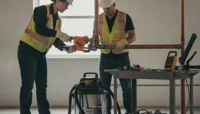 Emergency plumber in Lexington, MA repairing a burst pipe for fast home plumbing service