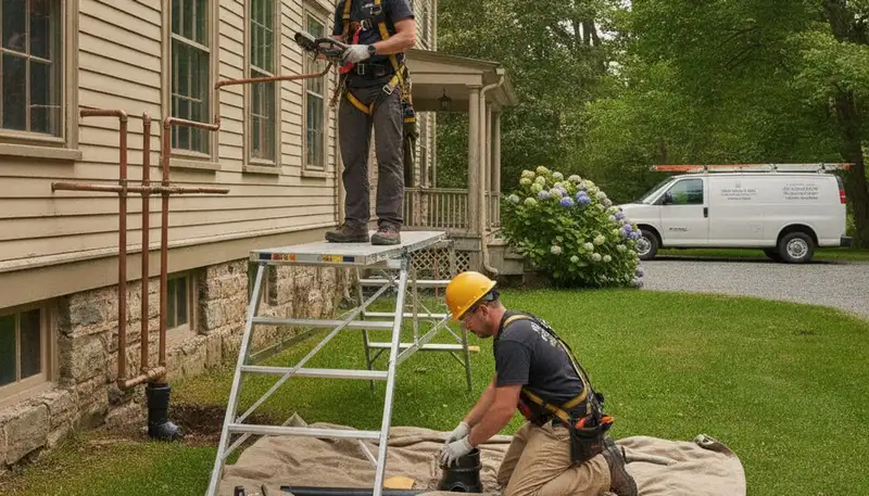 Plumber serving Lexington, MA for residential plumbing repair and leak fixing