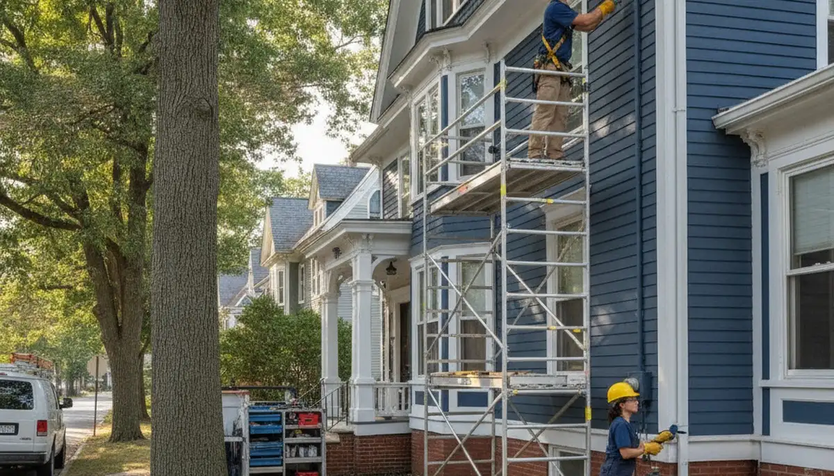 Lexington, MA plumber repairing a residential pipe for plumbing service