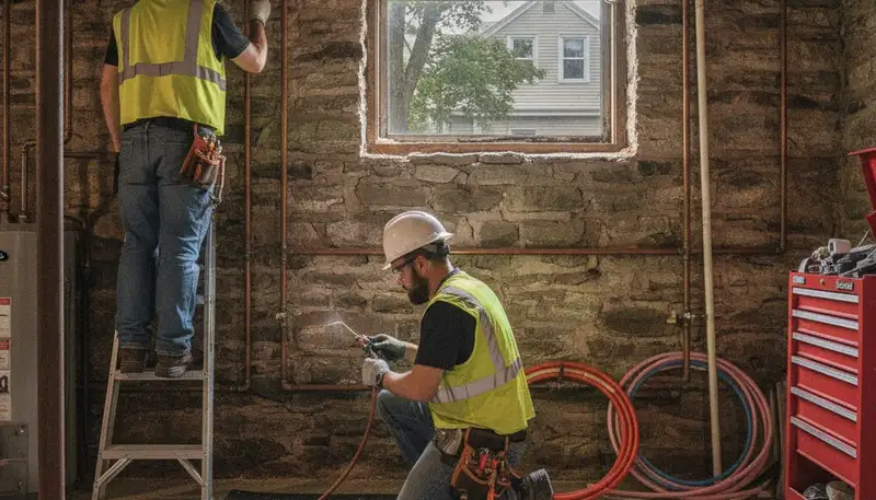 Plumber in Lexington, MA providing professional plumbing repair services