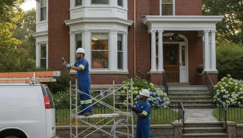 Lexington, MA plumber repairing a pipe for residential plumbing service
