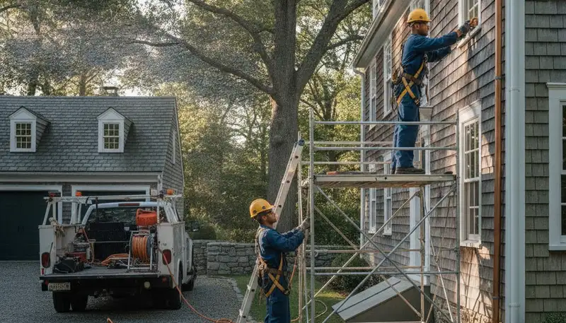 Lexington, MA plumbing repair team providing professional residential plumbing services