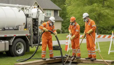 Septic tank cleaning service in Lexington, MA for reliable home plumbing maintenance