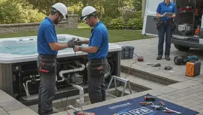 Spa repair for Lexington, MA homes by local plumbers servicing seasonal wear and cold weather damage