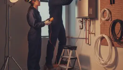 Tankless water heater installation service in Lexington, MA by On Call Plumbers